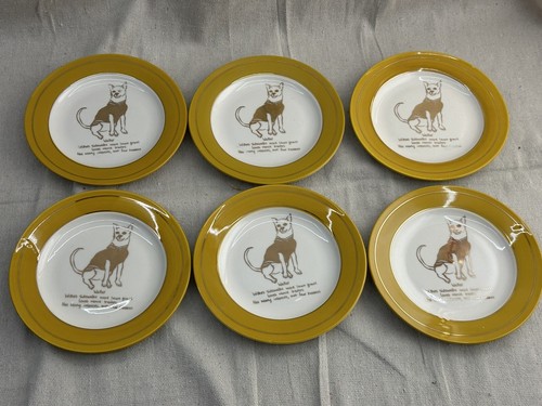 Set gold canape plates - set,